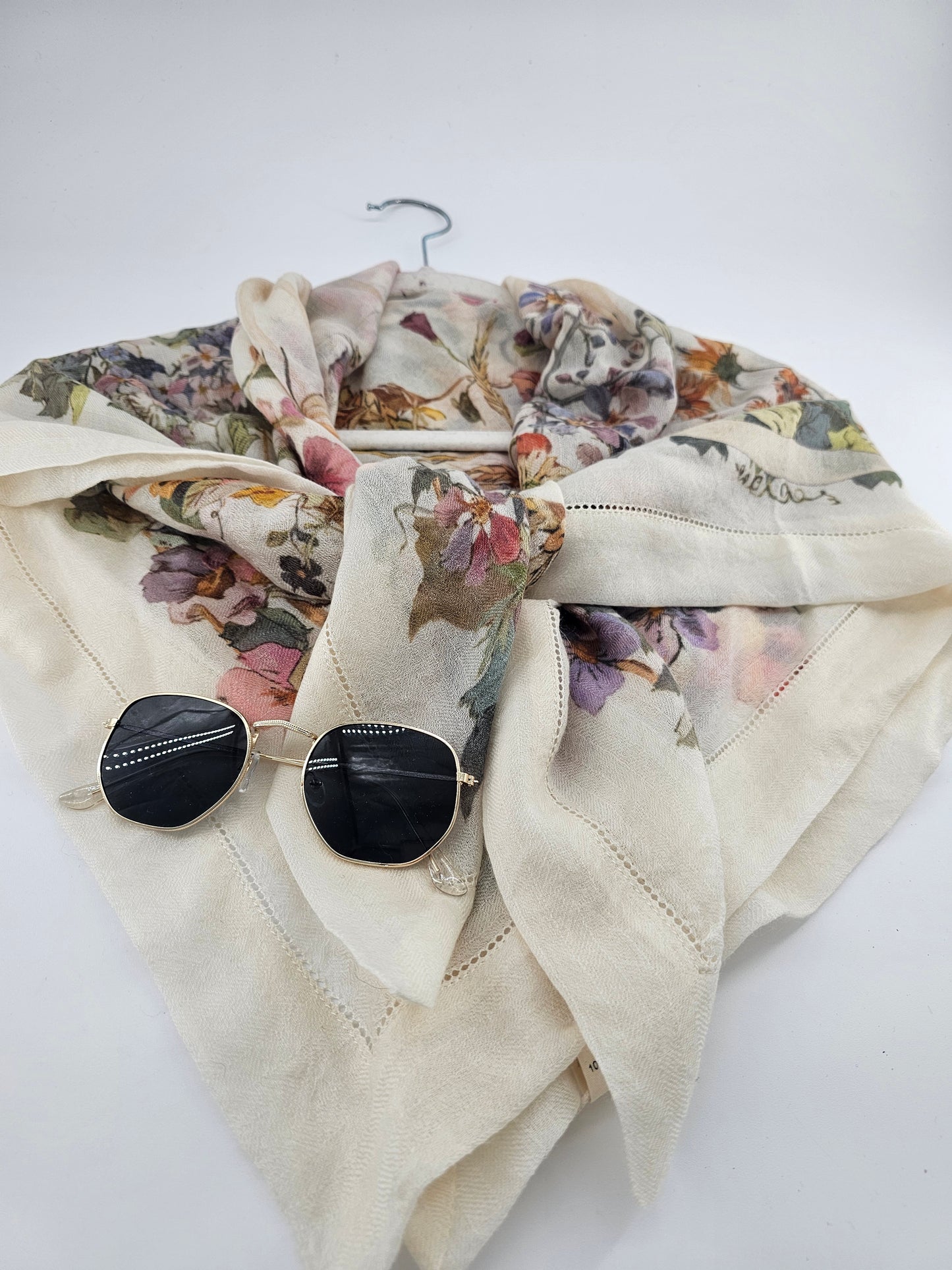 Cashmere Floral Scarf