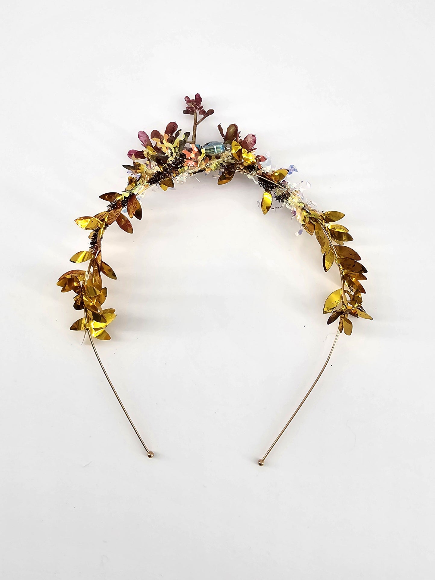 Golden Crystal Tiara, Headpiece