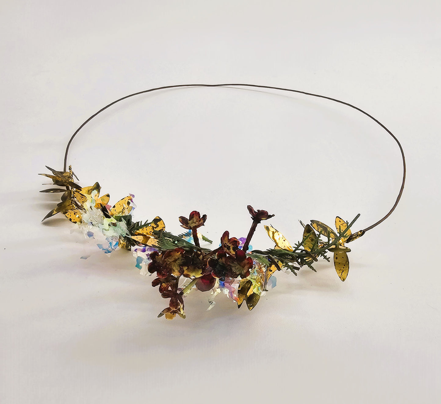 Gold forest Headband -  Hair-Lifting Headband