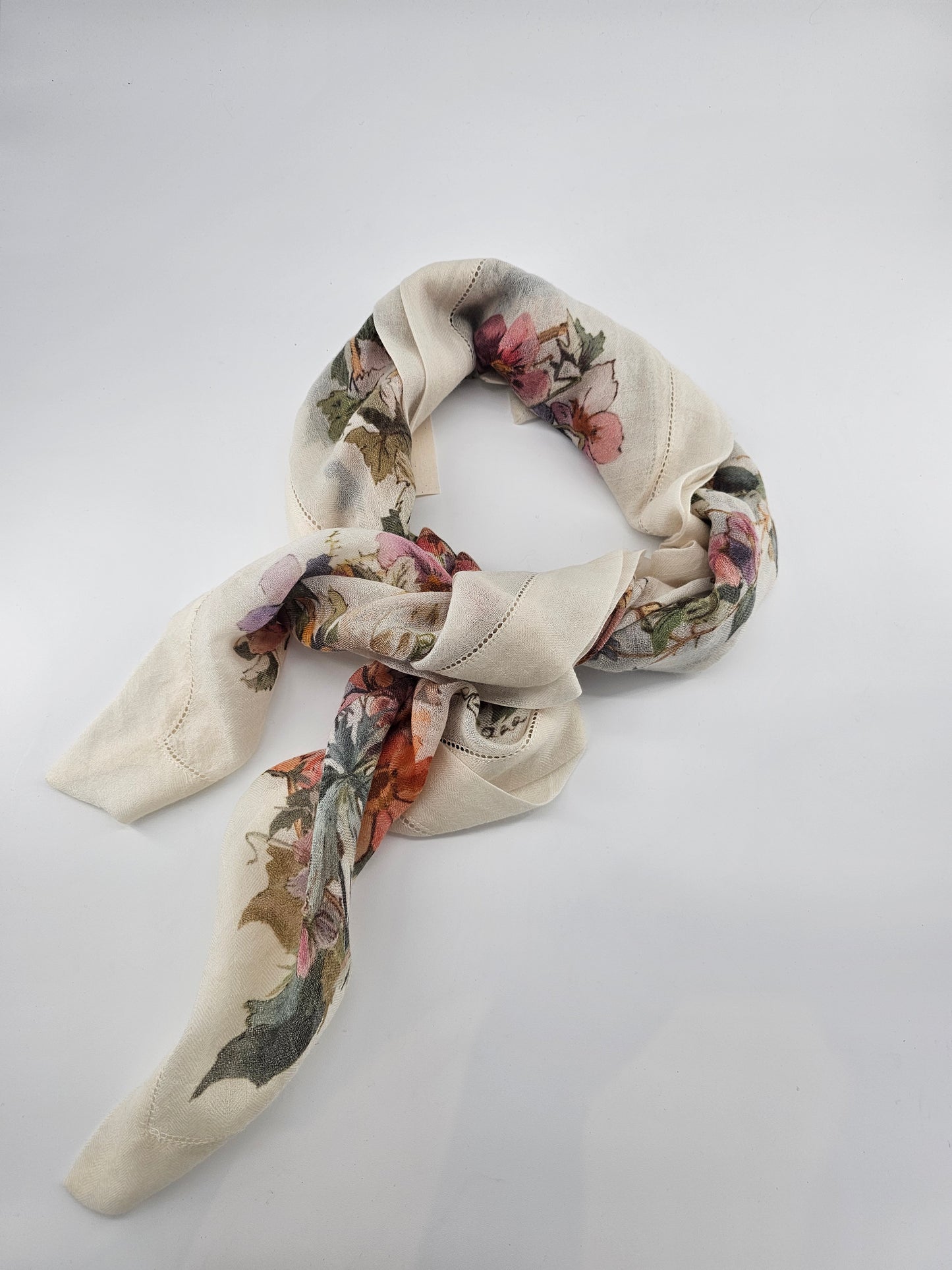 Cashmere Floral Scarf