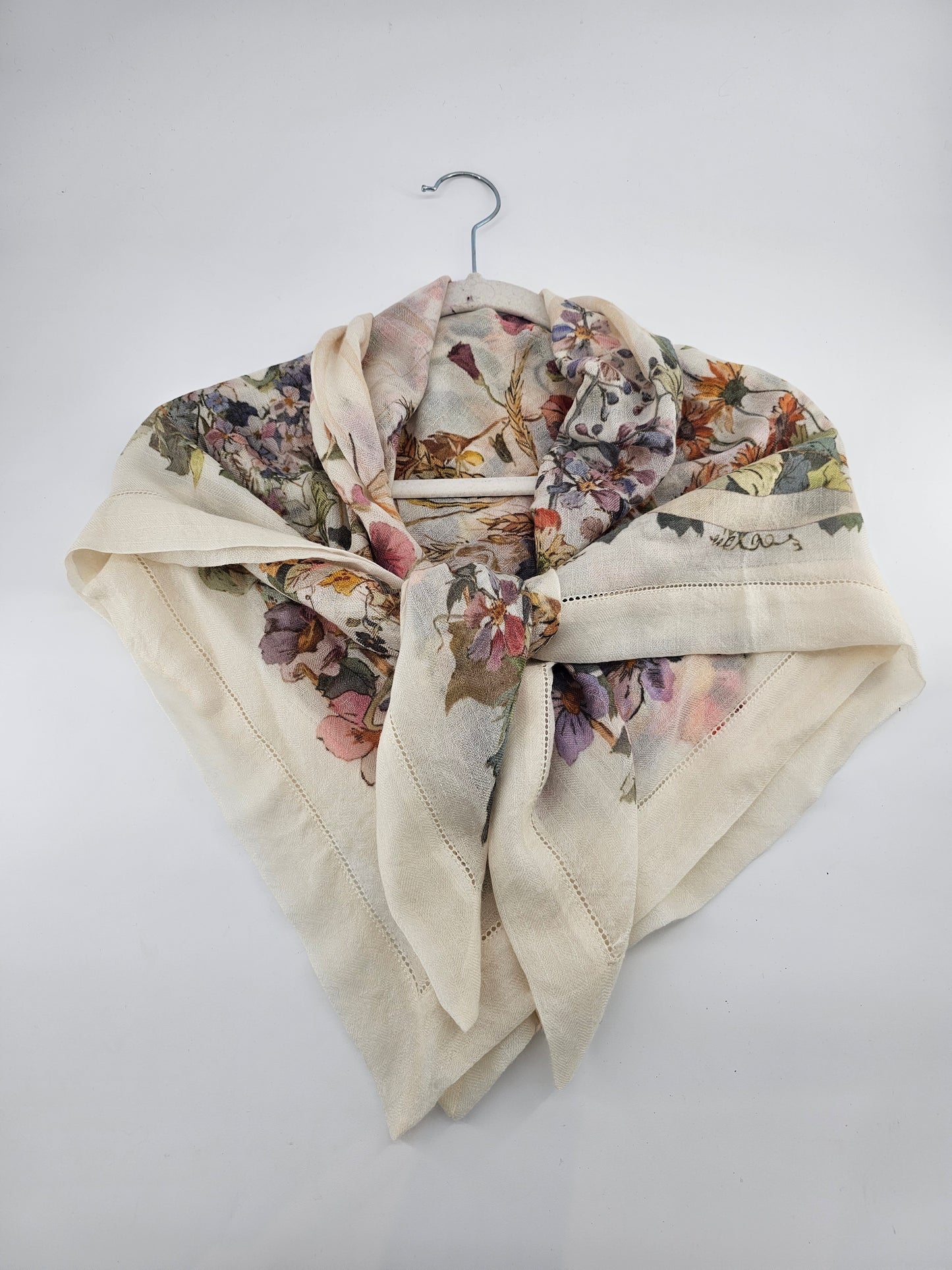 Cashmere Floral Scarf