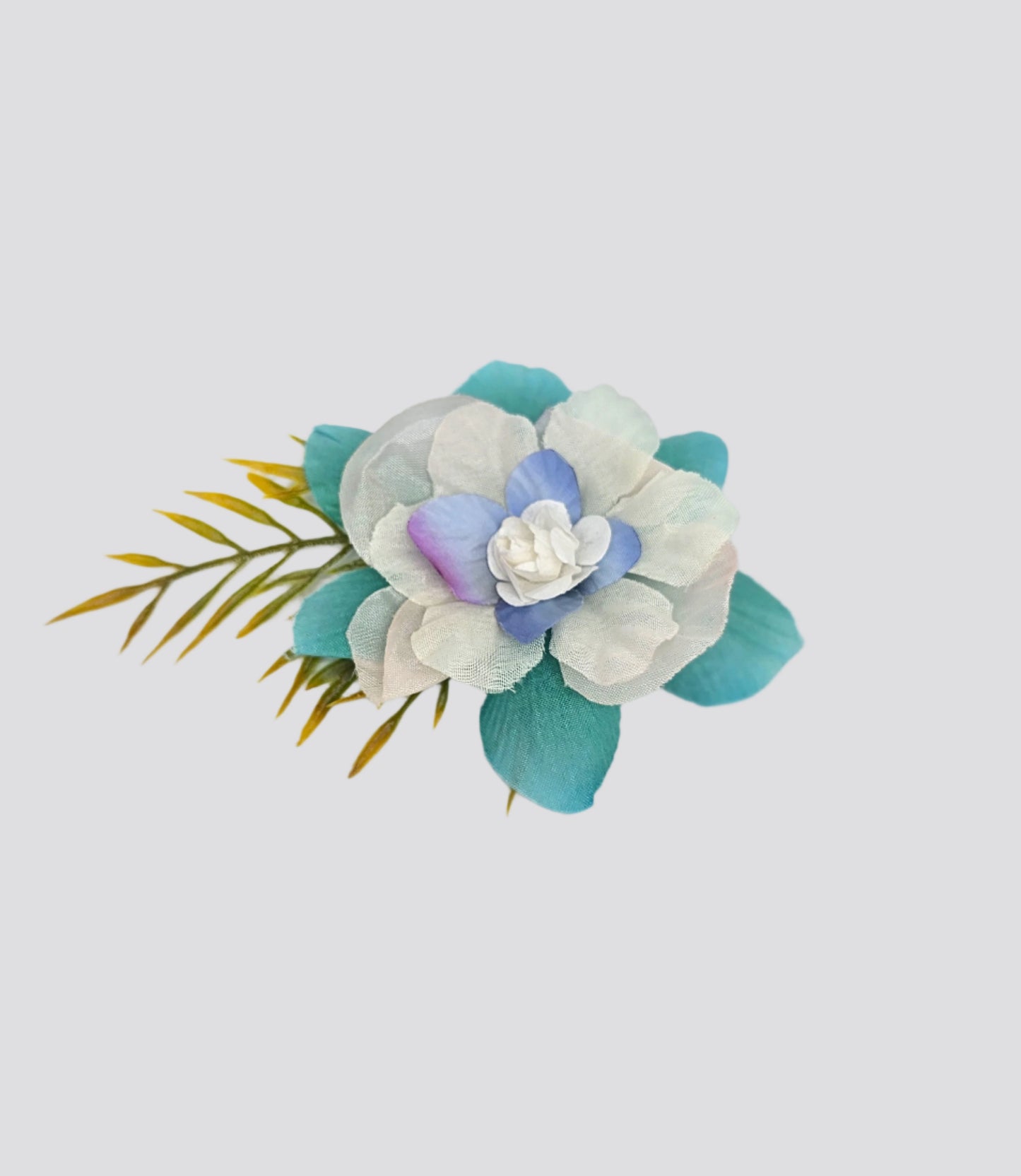 Blue Flower Clip 