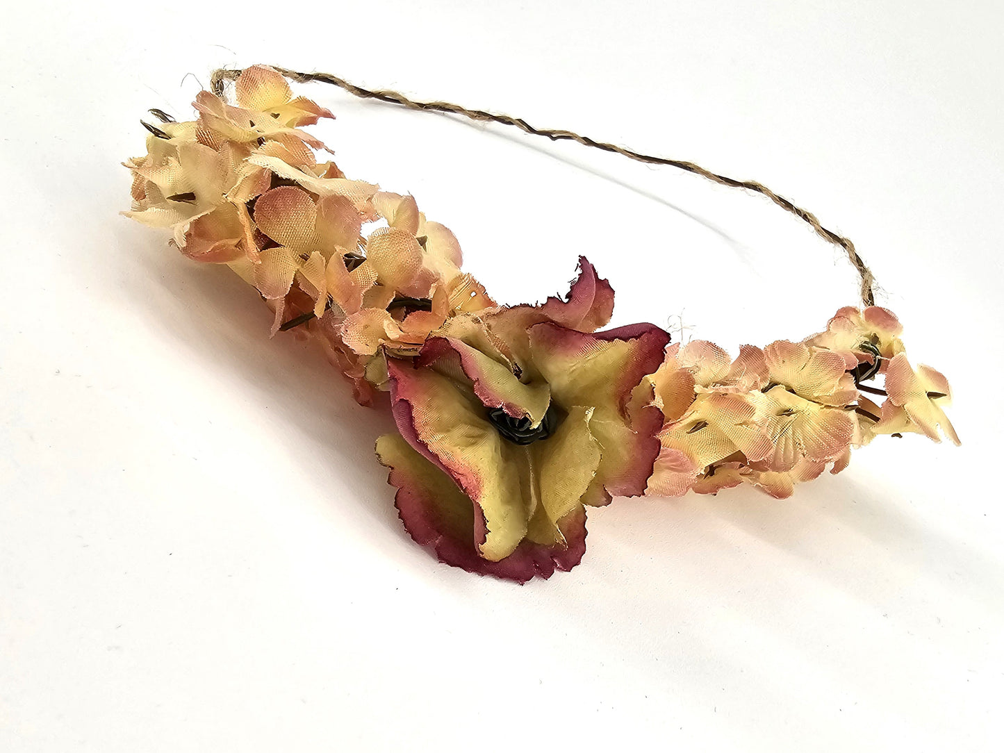 Floral Headband, Headpiece with wire