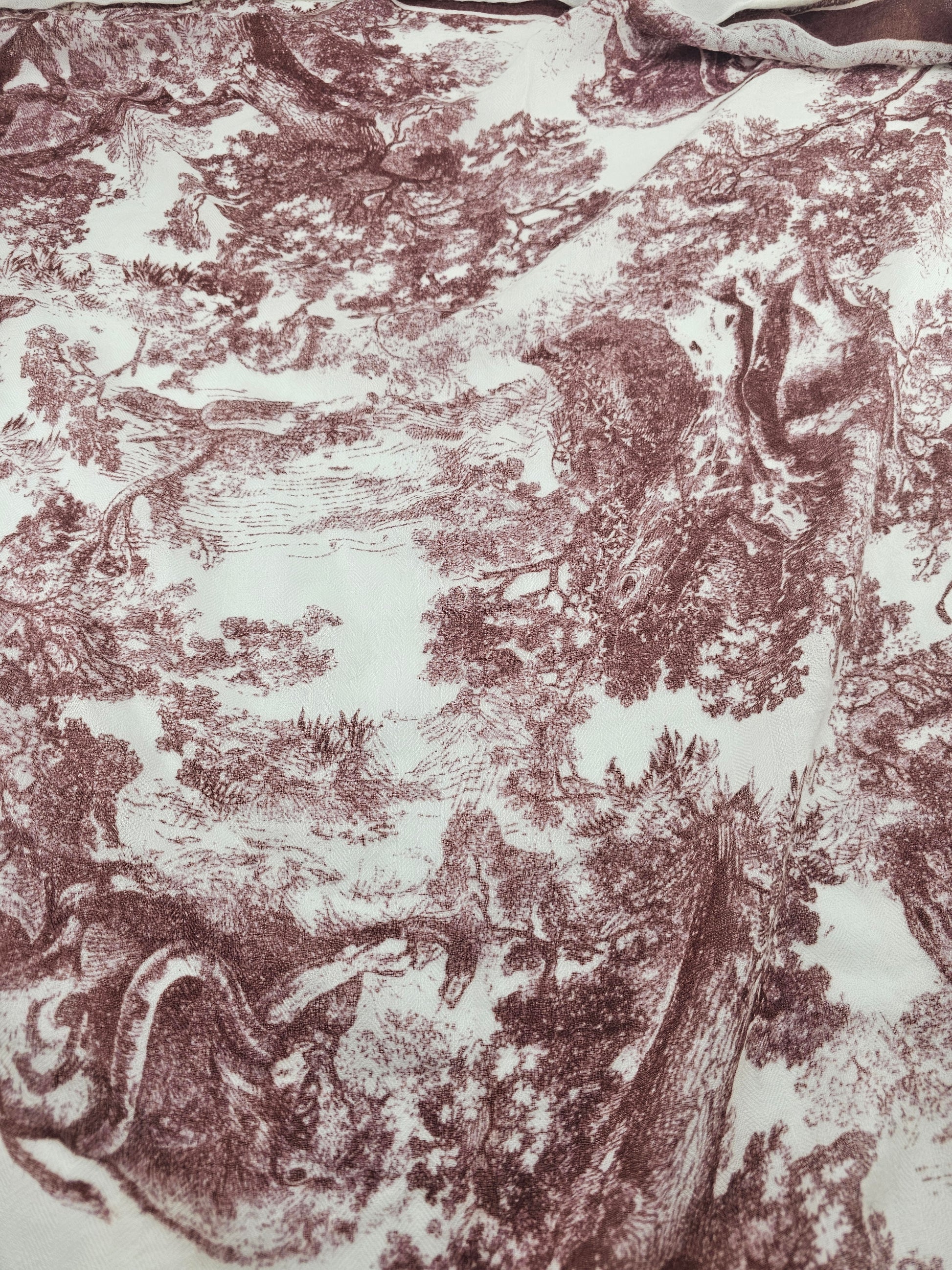 Mongolian Cashmere Scarf,trees design ,cashmere, hand finished,100% pure, unique design, cashmere, decorative fabric, shawl, pashmina, soft scarves,, square , red/brown and cream